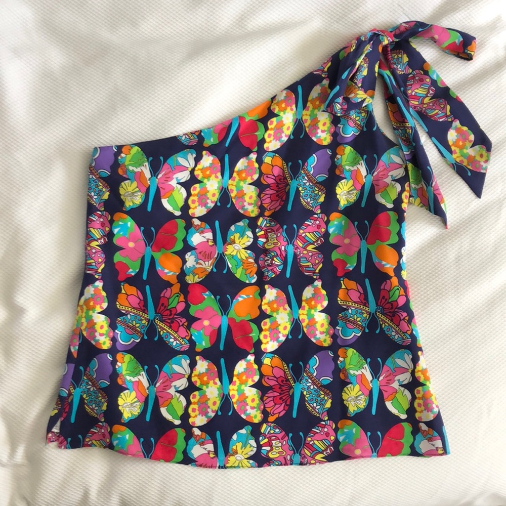 Silk Lilly Pulitzer top